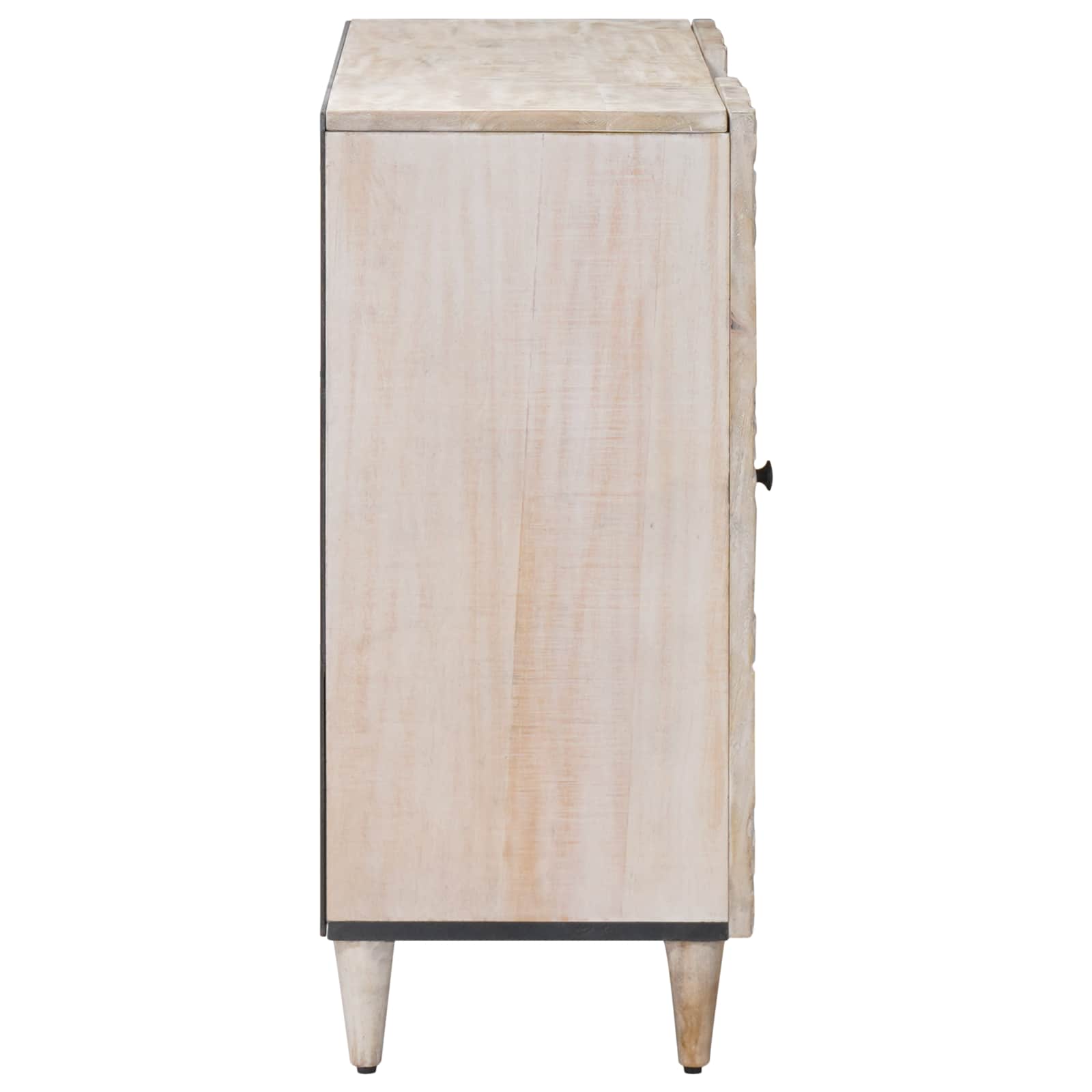 Aparador con estante 90 x 33,5 x 75 cm Madera de mango maciza