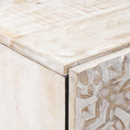 Mueble Alto 40 x 33,5 x 110 cm Madera de mango maciza