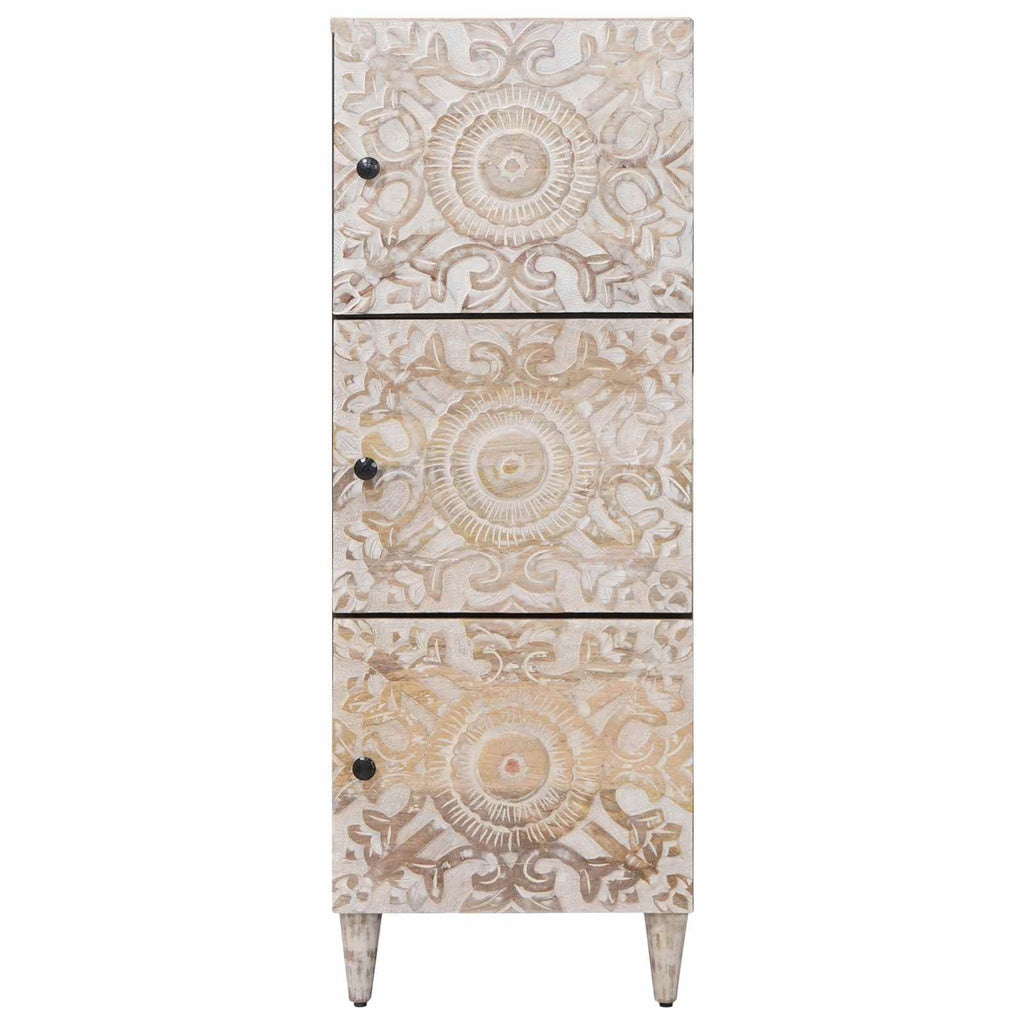 Mueble Alto 40 x 33,5 x 110 cm Madera de mango maciza