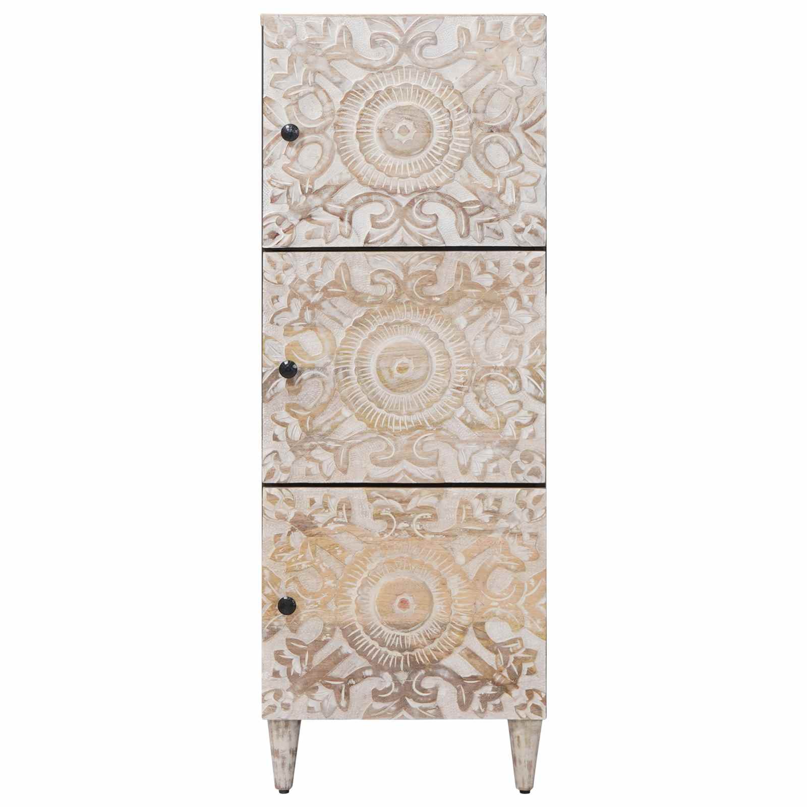 Mueble Alto 40 x 33,5 x 110 cm Madera de mango maciza