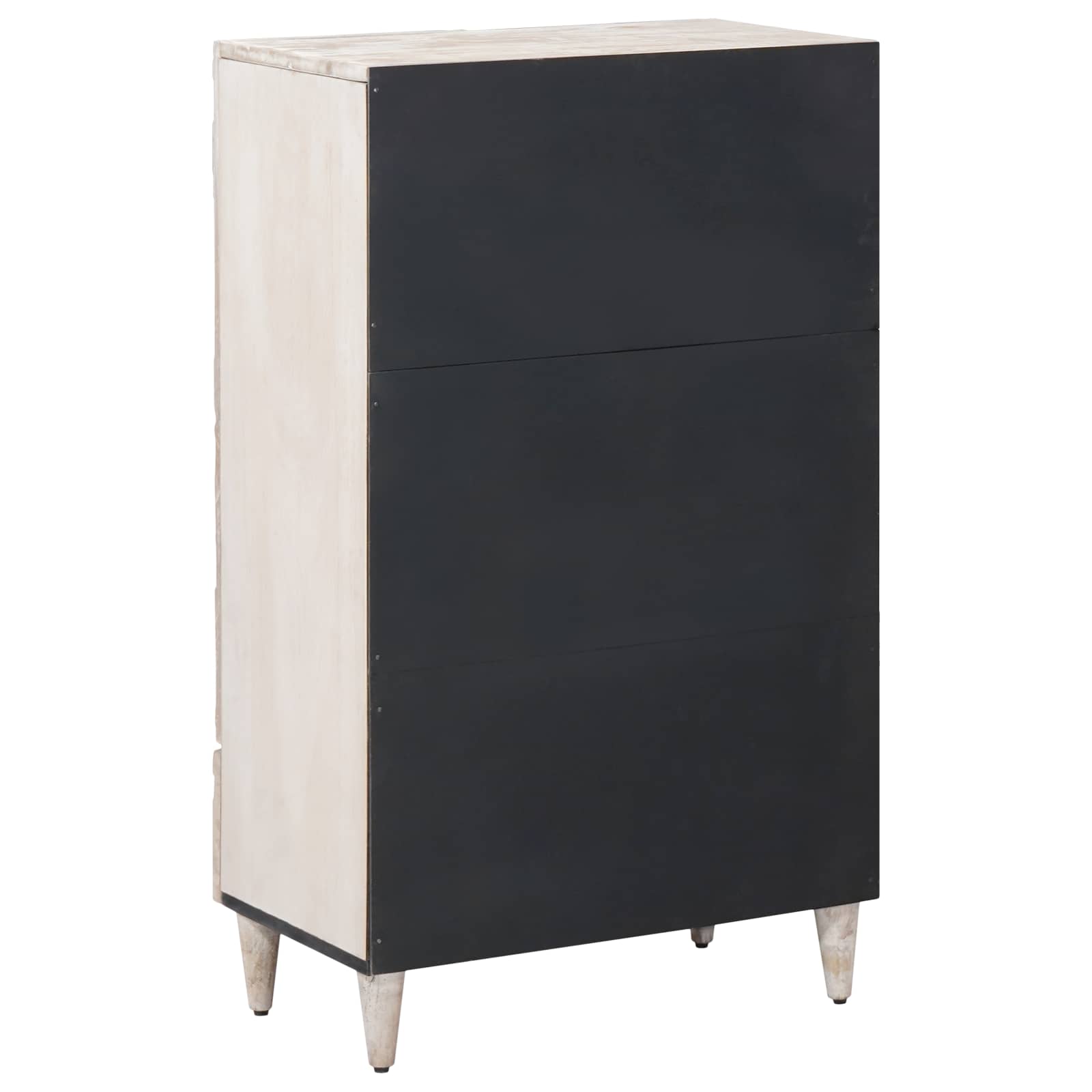 Mueble Alto con cajón 60 x 33,5 x 100 cm Madera de mango maciza