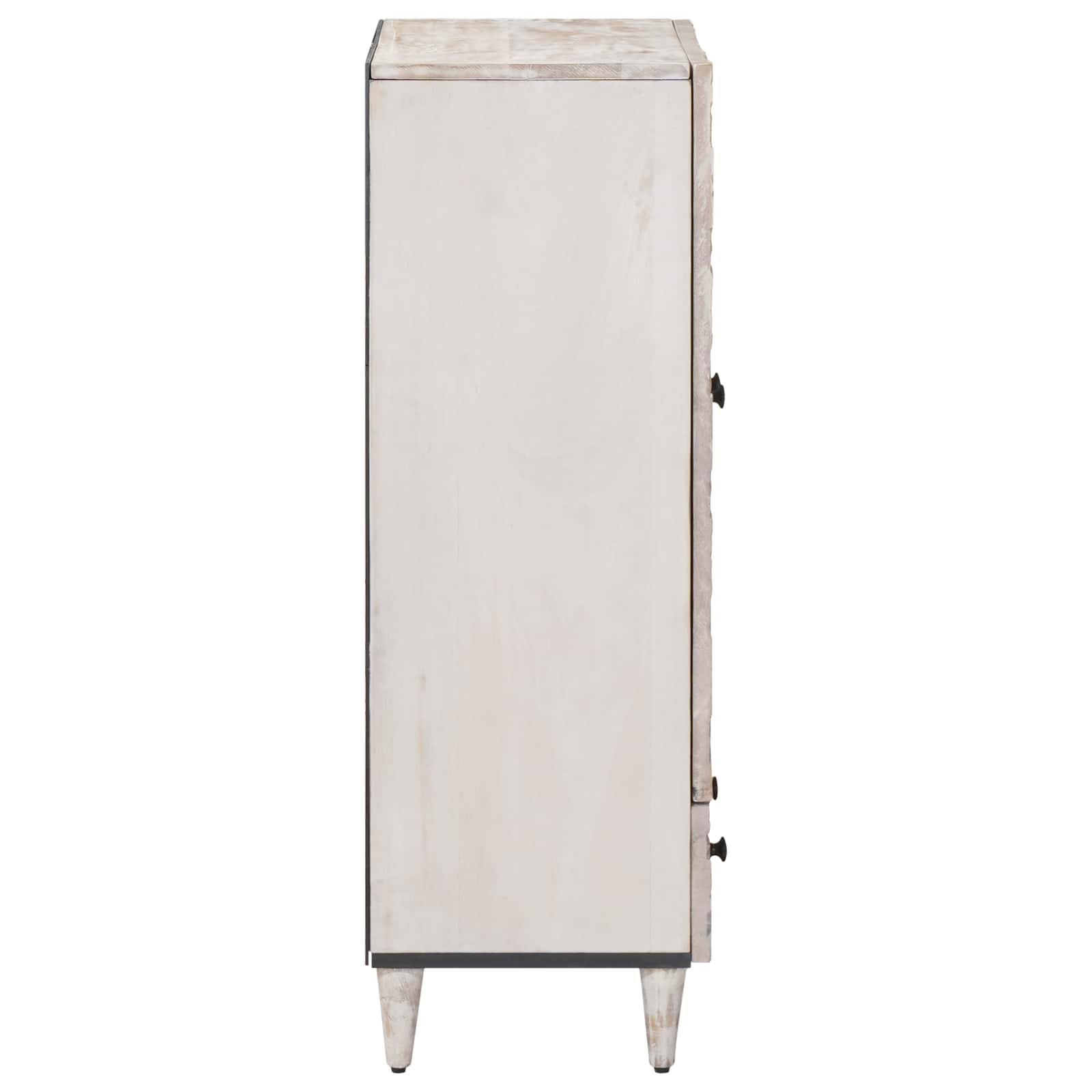 Mueble Alto con cajón 60 x 33,5 x 100 cm Madera de mango maciza