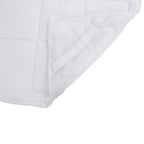 Protector de colchón blanco 100x220 cm