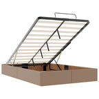 Estructura cama otomana sin colchón 120x190 cm cappucino