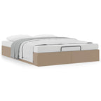 Estructura cama otomana sin colchón 140x190 cm cappucino