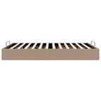 Estructura cama otomana sin colchón 140x190 cm cappucino