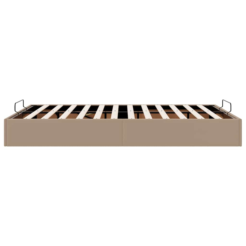 Estructura cama otomana sin colchón 140x190 cm cappucino