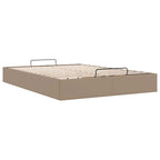 Estructura cama otomana sin colchón 140x190 cm cappucino