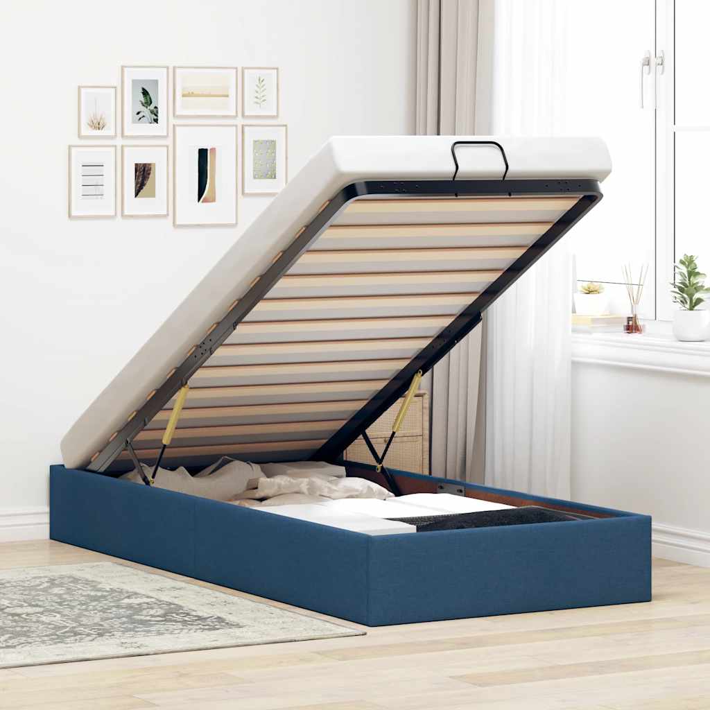 Estructura cama otomana sin colchón 120x190 cm cappucino