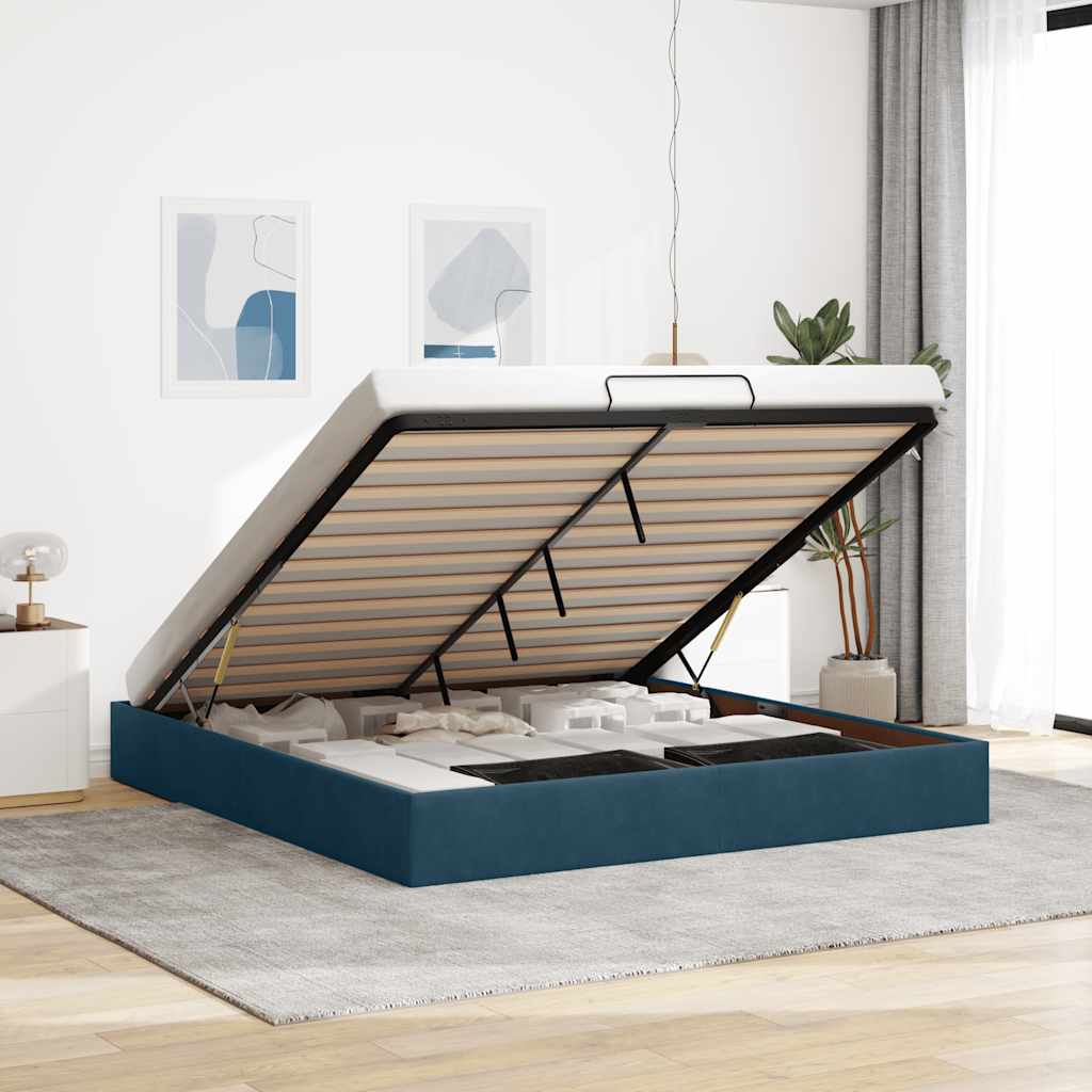 Estructura cama otomana sin colchón 120x190 cm cappucino