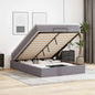 Estructura cama otomana colchón blanco puro 100x200cm