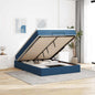 Estructura cama otomana colchón blanco puro 100x200cm