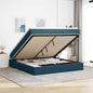 Estructura cama otomana colchón blanco puro 100x200cm