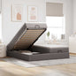 Estructura cama otomana colchón blanco puro 100x200cm