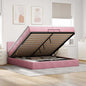 Estructura cama otomana colchón blanco puro 100x200cm