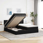Cama otomana colchón cappucino cuero sintético 100x200cm
