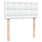 Estructura cama otomana colchón blanco puro 100x200cm