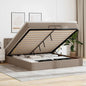 Estructura cama otomana colchón blanco puro 100x200cm