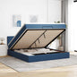 Cama otomana colchón cappucino cuero sintético 100x200cm