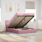 Estructura cama otomana colchón blanco puro 100x200cm