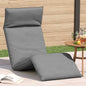 Tumbona plegable antracita 175x54x8,5 cm tejido oxford