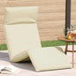 Tumbona plegable antracita 175x54x8,5 cm tejido oxford