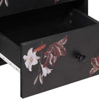 Mesita de Noche con cajón 2 pcs Marrón 40 x 33,5 x 46 cm