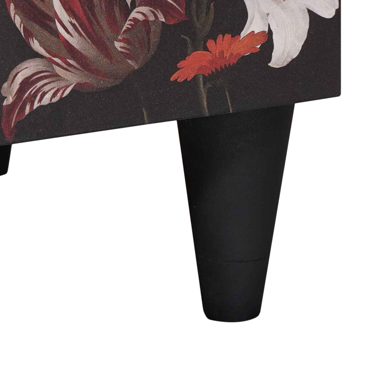 Mesita de Noche con cajón 2 pcs Marrón 40 x 33,5 x 46 cm