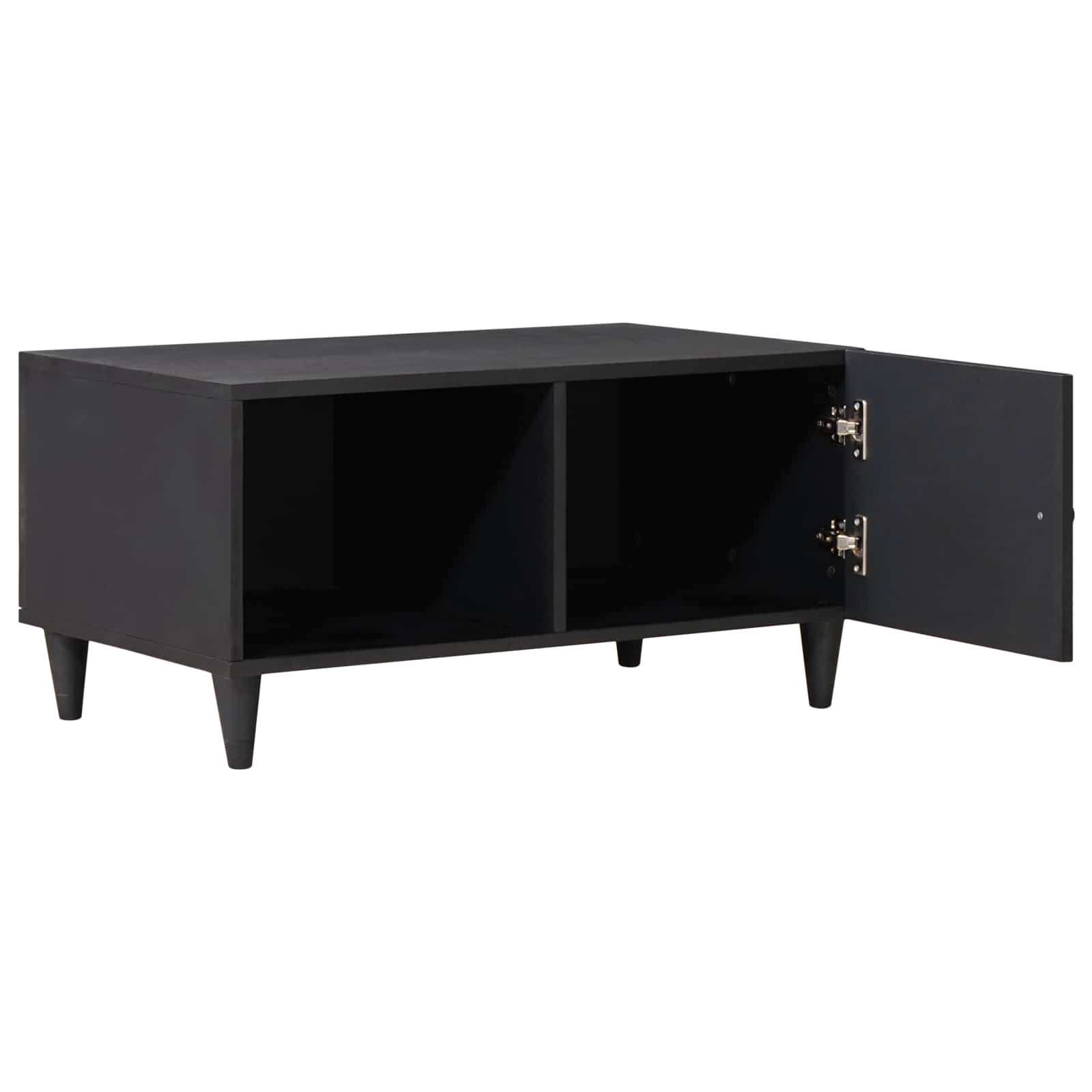 Mesa de Café Multicolor 80 x 50 x 40 cm Madera de mango maciza
