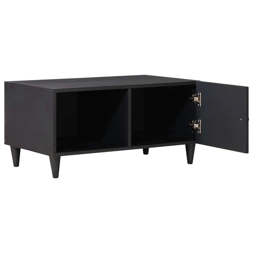 Mesa de Café Multicolor 80 x 50 x 40 cm Madera de mango maciza