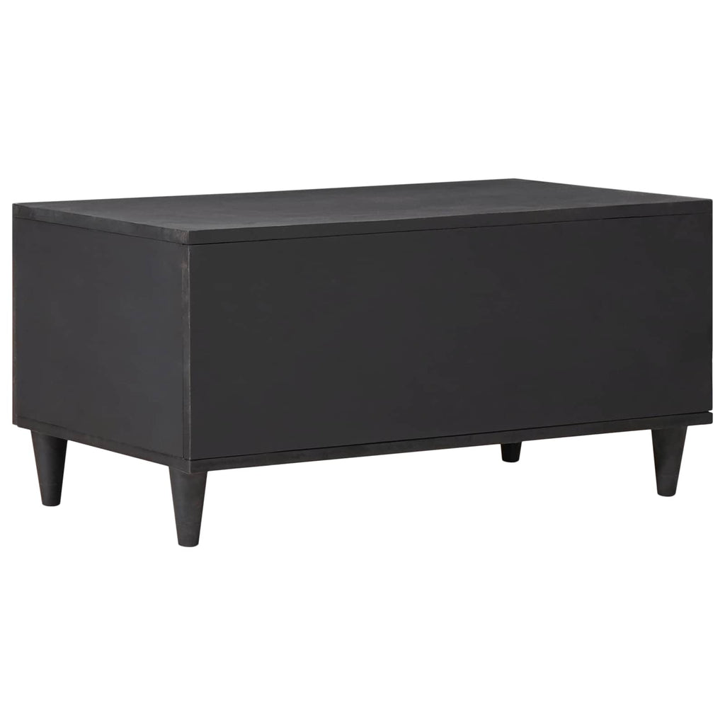 Mesa de Café Multicolor 80 x 50 x 40 cm Madera de mango maciza