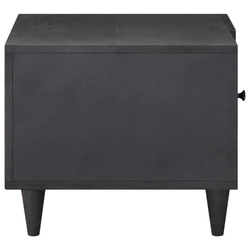 Mesa de Café Multicolor 80 x 50 x 40 cm Madera de mango maciza
