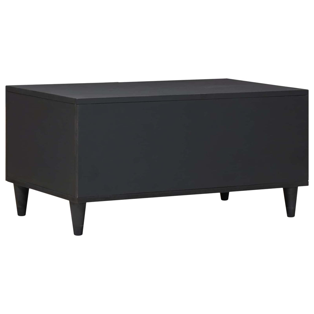 Mesa de Café Multicolor 80 x 50 x 40 cm Madera de mango maciza