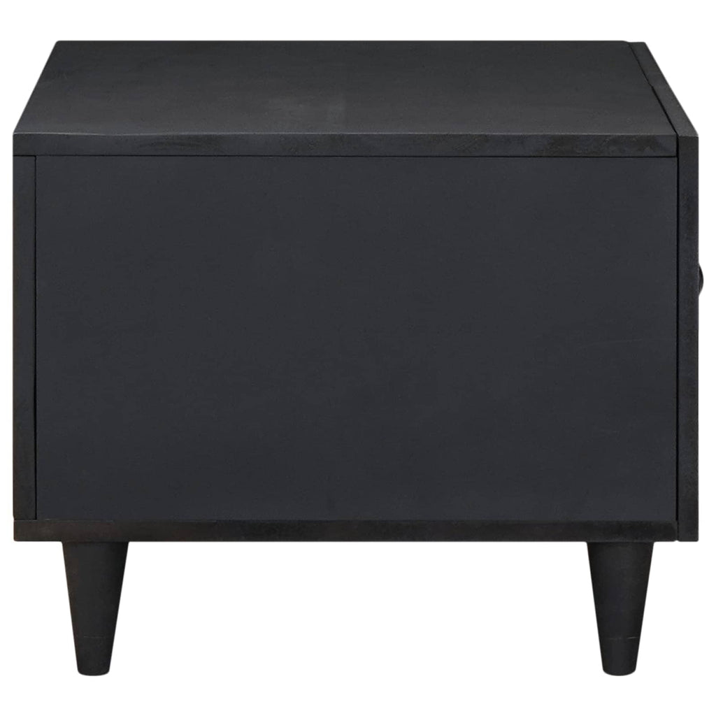 Mesa de Café Multicolor 80 x 50 x 40 cm Madera de mango maciza