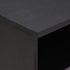 Mesita de Noche con cajón 2 pcs Marrón 40 x 33 x 46 cm