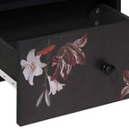 Mesita de Noche con cajón 2 pcs Marrón 40 x 33 x 46 cm