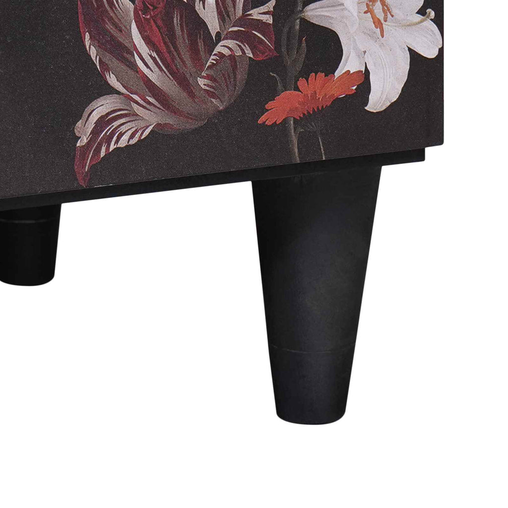 Mesita de Noche con cajón 2 pcs Marrón 40 x 33 x 46 cm