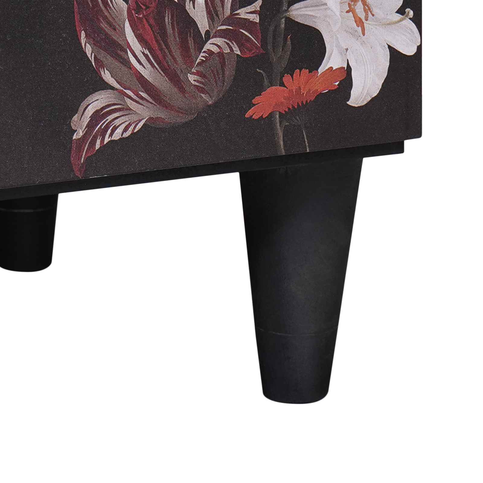 Mesita de Noche con cajón 2 pcs Marrón 40 x 33 x 46 cm