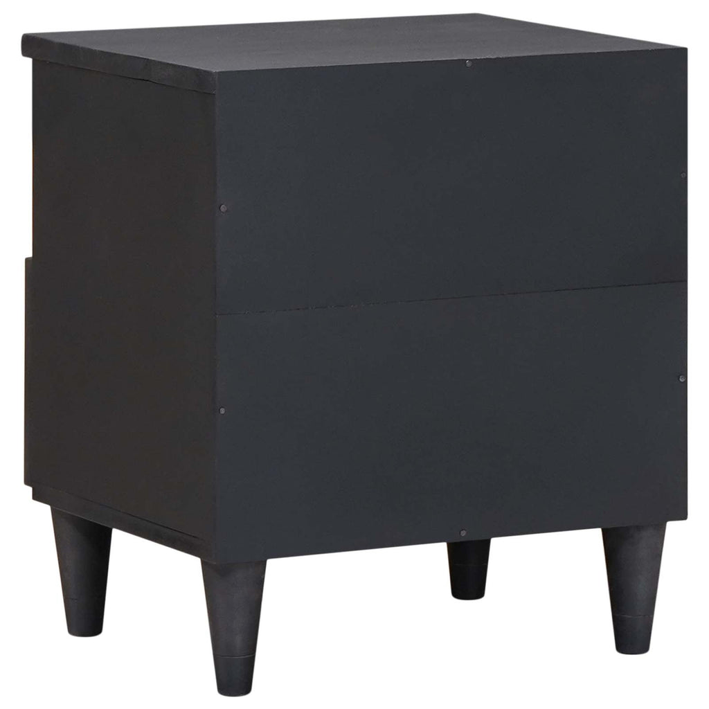 Mesita de Noche con cajón 2 pcs Marrón 40 x 33 x 46 cm