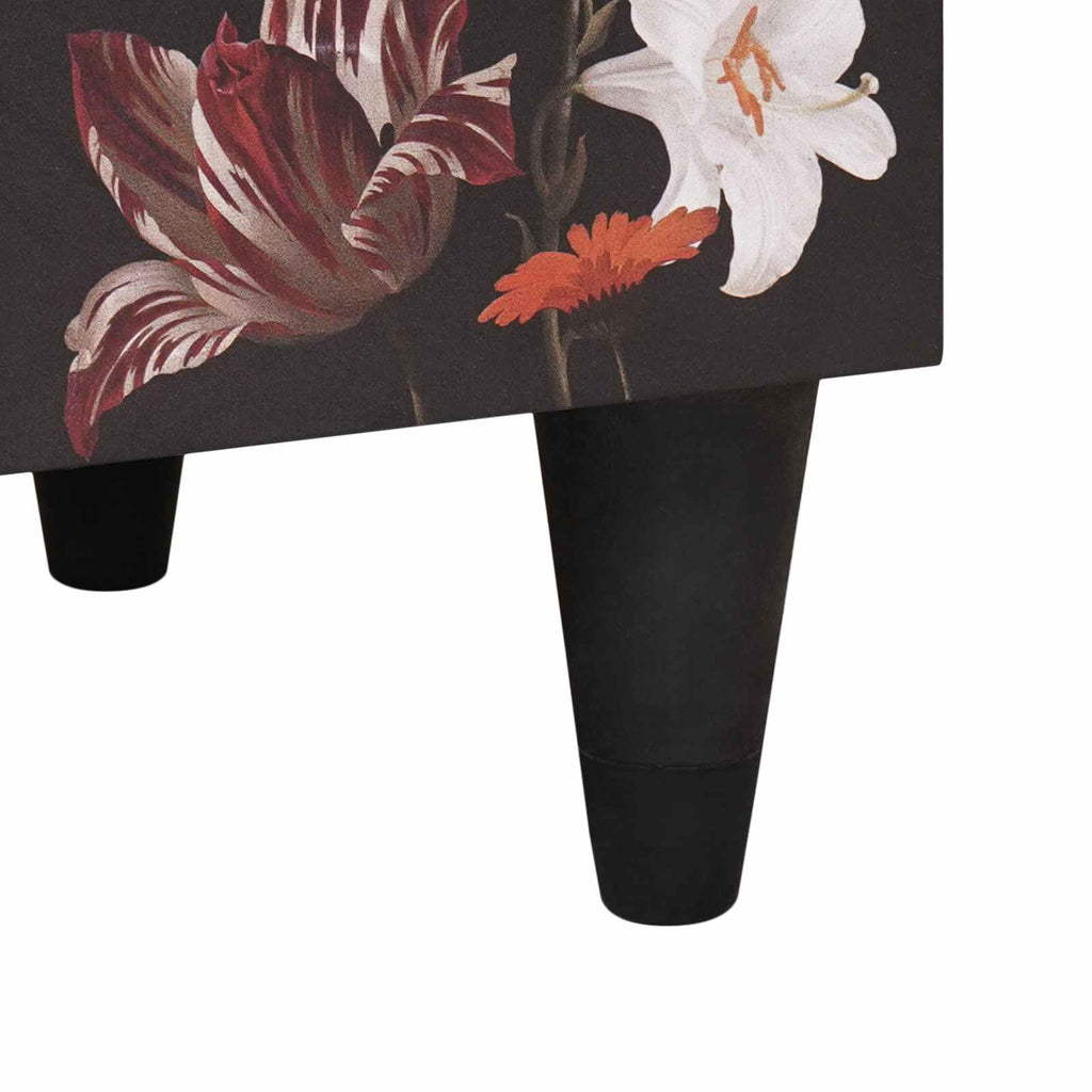 Mesita de Noche con cajón Multicolor 50 x 33 x 60 cm