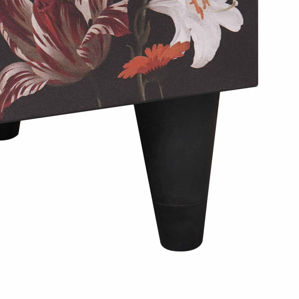 Mesita de Noche con cajón Multicolor 50 x 33 x 60 cm