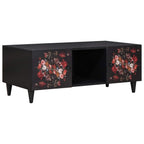 Mesa de Café Multicolor 100 x 54 x 40 cm Madera de mango maciza