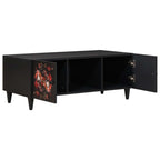 Mesa de Café Multicolor 100 x 54 x 40 cm Madera de mango maciza