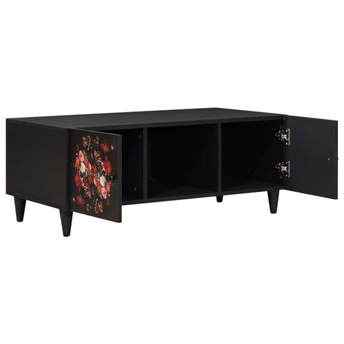 Mesa de Café Multicolor 100 x 54 x 40 cm Madera de mango maciza