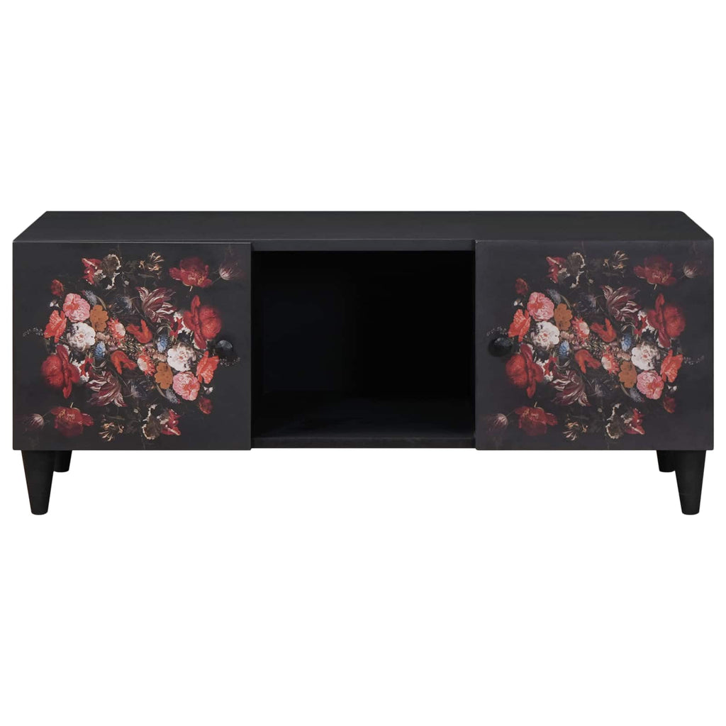 Mesa de Café Multicolor 100 x 54 x 40 cm Madera de mango maciza