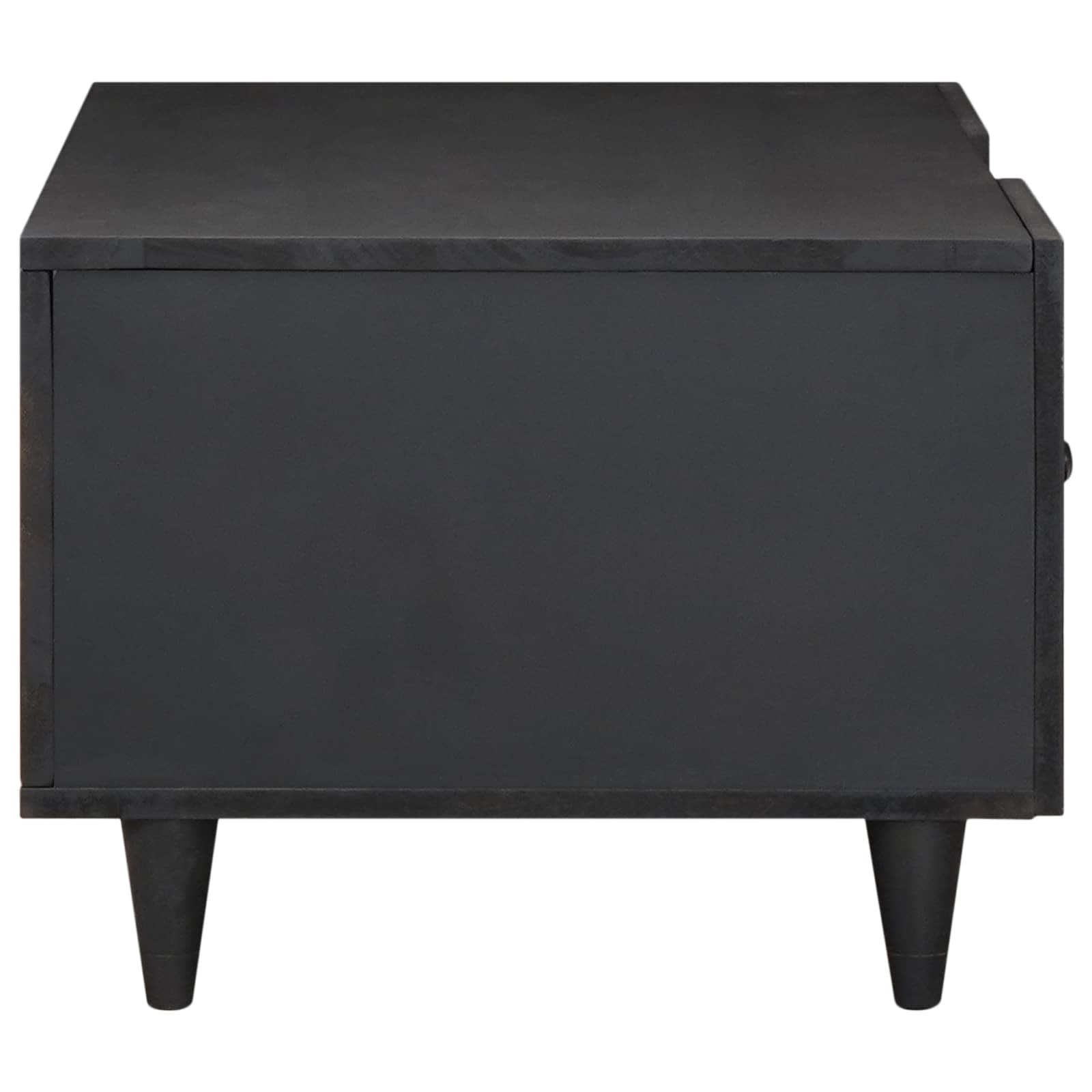 Mesa de Café Multicolor 100 x 54 x 40 cm Madera de mango maciza