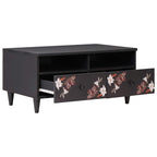 Mesa de Café Multicolor 80 x 54 x 40 cm Madera de mango maciza