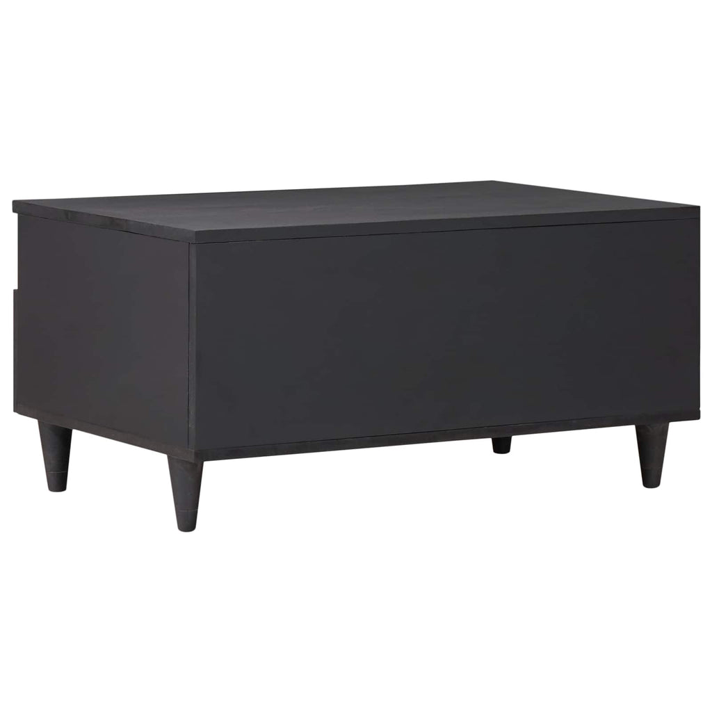 Mesa de Café Multicolor 80 x 54 x 40 cm Madera de mango maciza