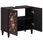 Mueble de lavabo con almacenamiento Multicolor 62 x 33 x 58 cm