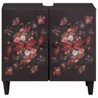 Mueble de lavabo con almacenamiento Multicolor 62 x 33 x 58 cm